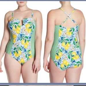 NWT La Blanca Lemon Swimsuit